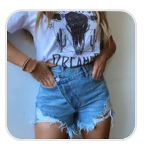 Willow Boutique Hannah High Waist Shorts